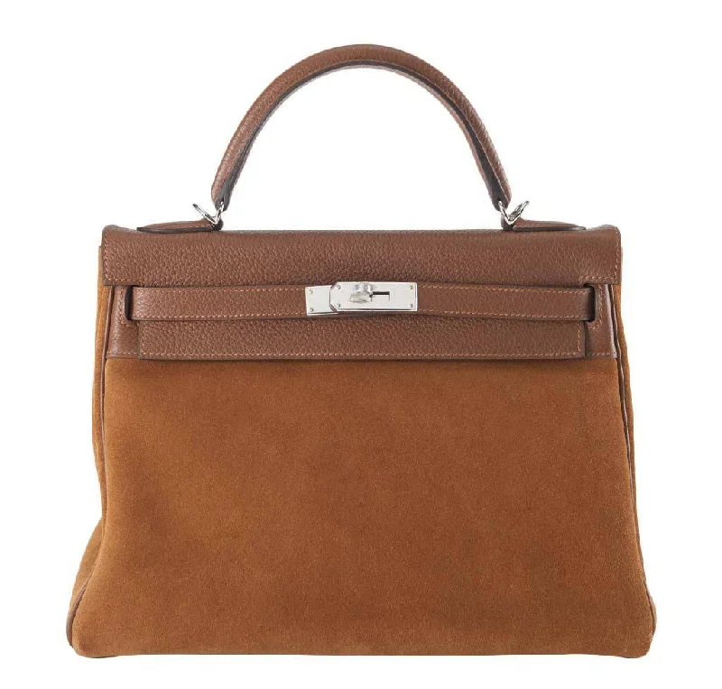 Hermès Kelly 32 Fauve Grizzly Bag - Limited Edition