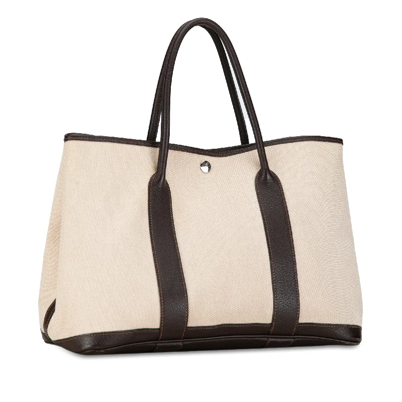 Hermes Toile Garden Party 36 Tote Bag