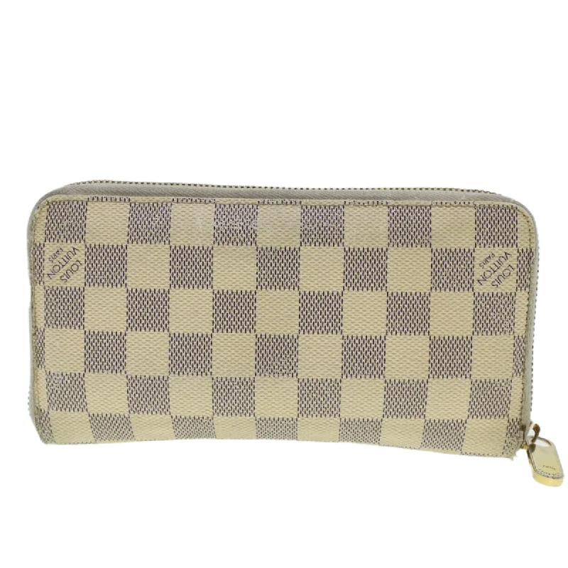 LOUIS VUITTON Damier Azur Illustre Balloon Zippy Wallet N63006 LV  45344