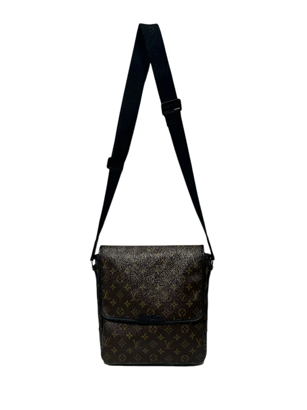 LOUIS VUITTON/Cross Body Bag/OS/Monogram/Leather/BRW/Macassar District MM