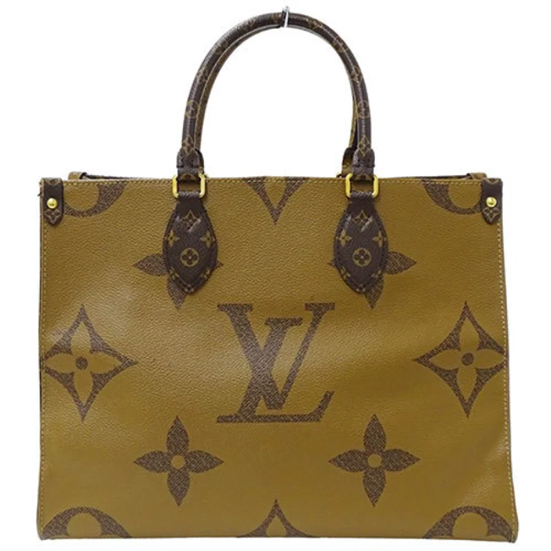 LOUIS VUITTON Bag Monogram Giant Women's Handbag Shoulder 2way Reverse On the Go MM M45321