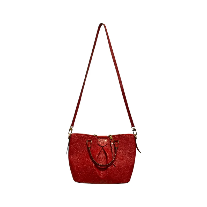 LOUIS VUITTON/Cross Body Bag[PO]/Red/Leather/Monogram/Mazarine PM