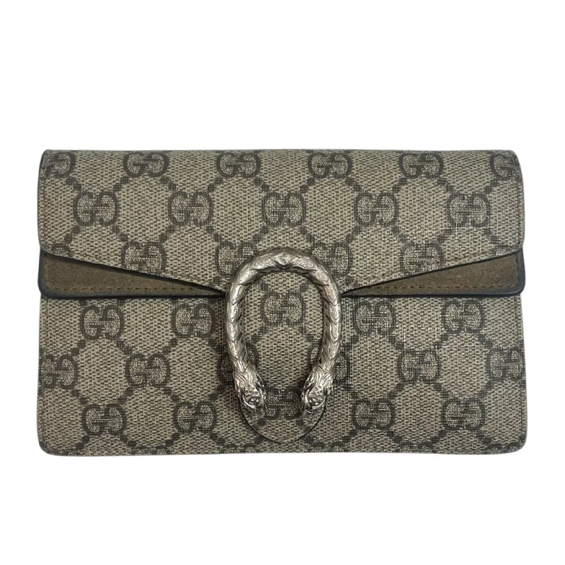 GUCCI/Cross Body Bag/All Over Print/Leather/BRW/476432-525040