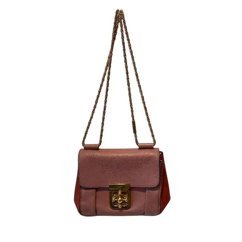 Chloe/Hand Bag/Leather/PNK/CROSS HANDLE