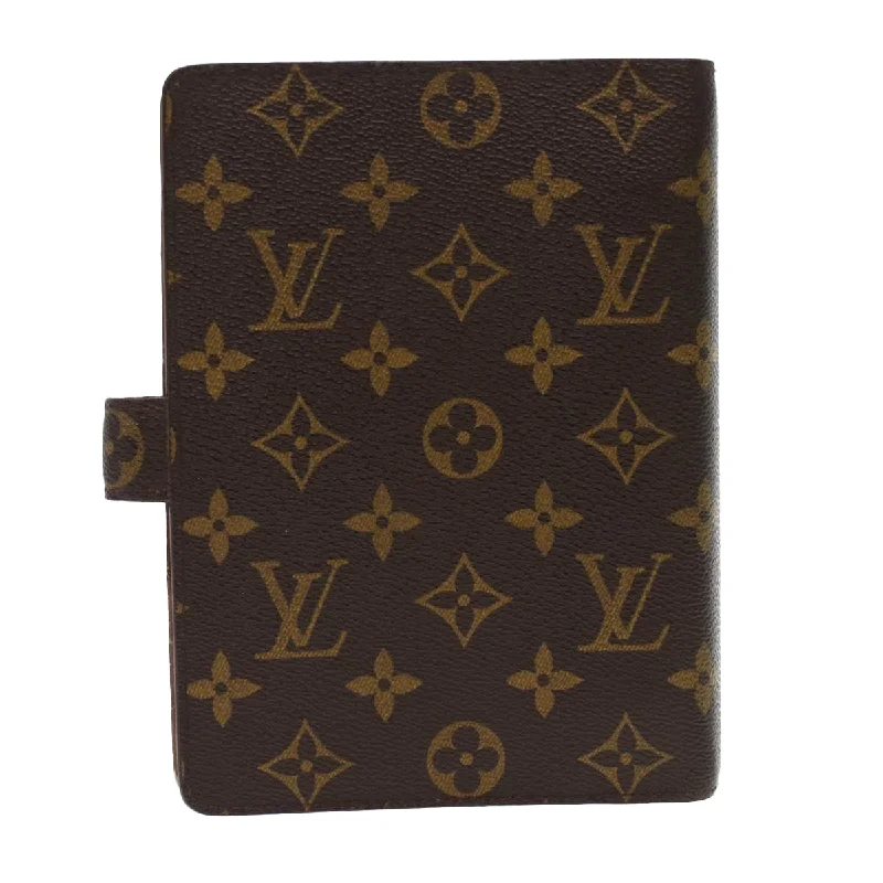 LOUIS VUITTON Monogram Agenda MM Day Planner Cover R20105 LV  49123