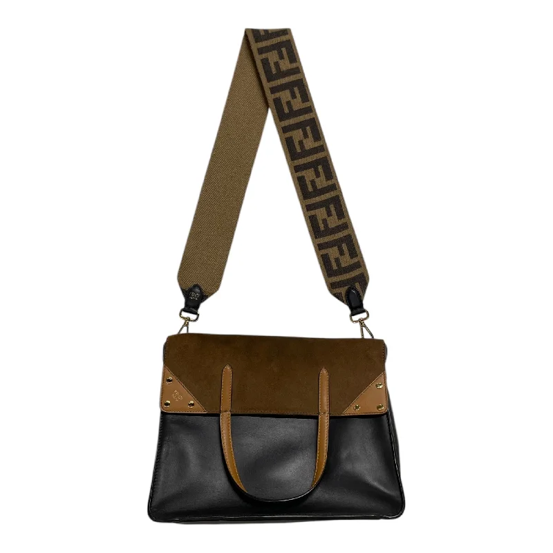 FENDI/Tote Bag/Leather/MLT/flip leather tote