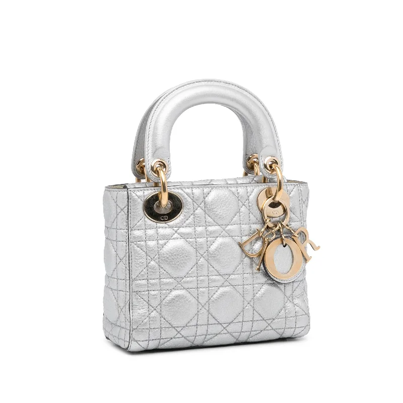 Dior Mini Cannage Lambskin Lady Dior (SHG-MzLTwv)