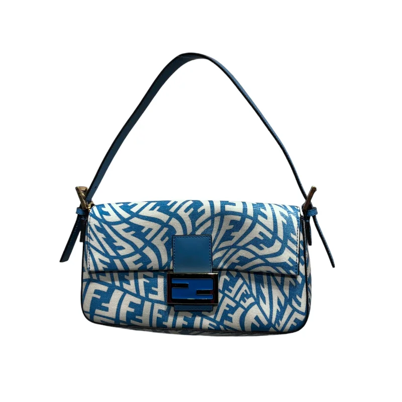 FENDI/Hand Bag/Monogram/BLU/VERTIGO BAGUETTE 1997