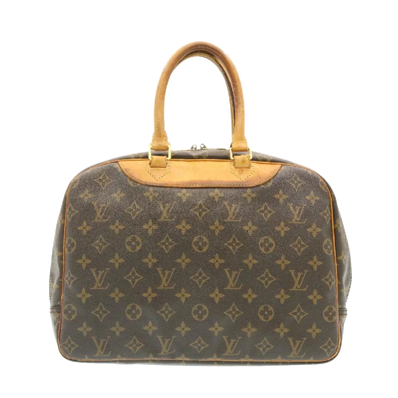 LOUIS VUITTON Monogram Deauville Hand Bag M47270 LV Auth ki1069