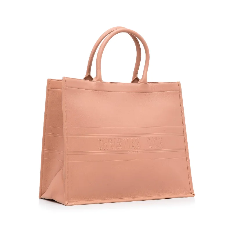 Dior Large Leather Book Tote (SHG-tj8QW2)