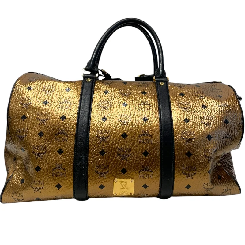 MCM/Tote Bag/Monogram/Leather/GLD/W8386 - Monogram Duffle