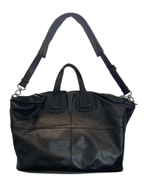 GIVENCHY/Tote Bag/Leather/BLK/CROSS BODY