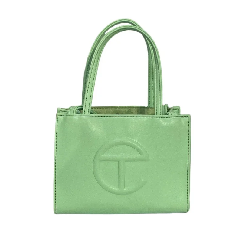 Telfar/Tote Bag/Leather/GRN/MINI TOTE